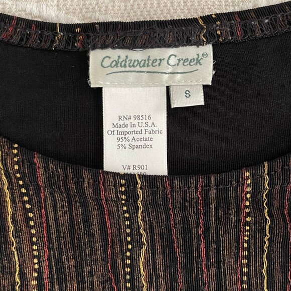 COLDWATER CREEK Sleeveless Top for Women Size Small Business or Casual - Picture 8 of 9